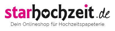 Starhochzeit - Hochzeitseinladungen sowie Dankeskarten für Ihre Hochzeit.